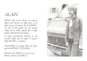 Radio 1 Colmar (Programme 1983)